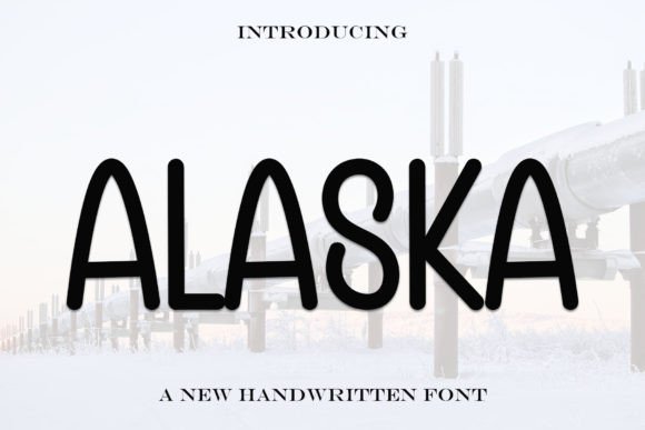 Alaska: Elevate Your Designs with Elegant Handwritten Typography