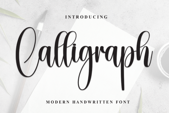 Calligraph: Elevating Design with Elegant Handwritten Script