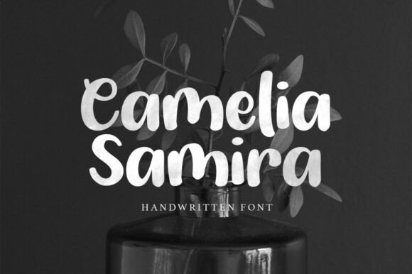 Camelia Samira: A Handwritten Font for Warm Branding