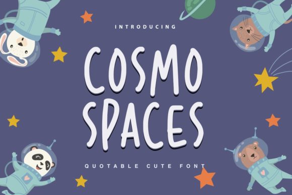 Cosmo Space: The Handwritten Font for Modern Design