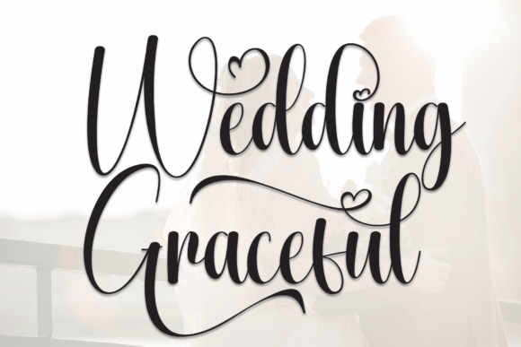 Elevate Designs with Wedding Graceful Typography