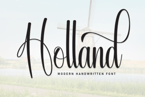 Holland and Holland: Elevating Design with Elegant Script
