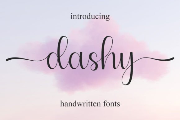 Introducing Dashy: A Handwritten Font for Elegant Design