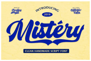 Mistery Font: Bold Handwritten Style for Designers