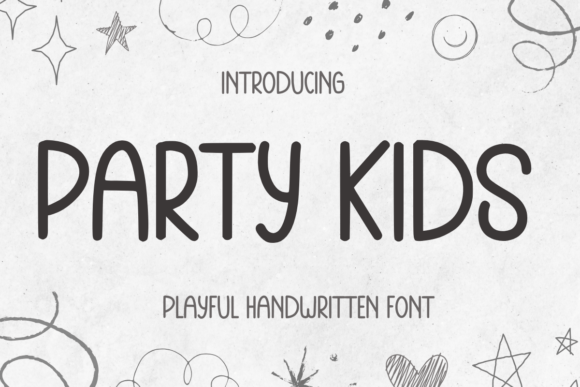 Party Kids: A Playful Font for Creative Design