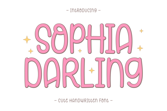 Sophia Darling: A Charming Handwritten Font for Modern Design