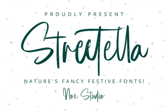 Streetella: A Handwritten Font for Authentic Design