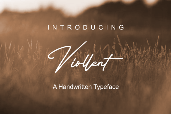 Viollents: The Handcrafted Font for Organic Branding
